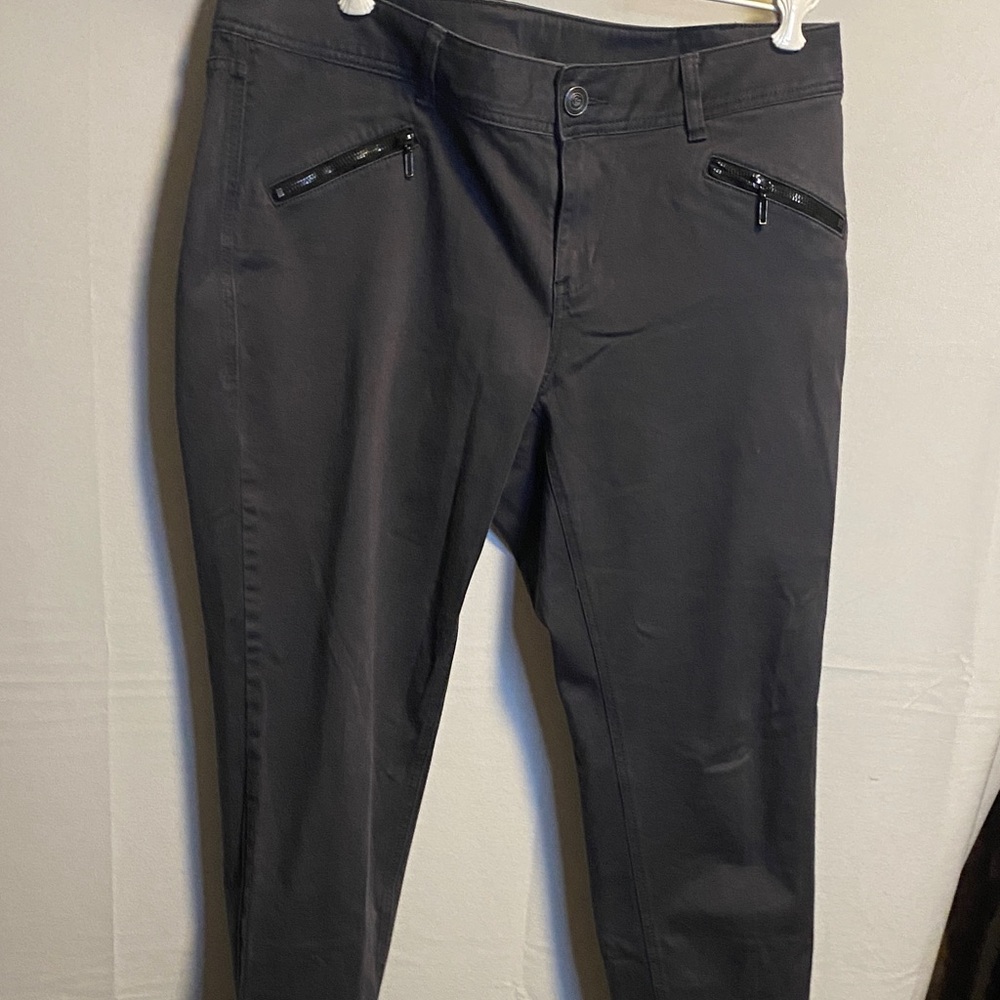 Lane Bryant Charcoal Pants